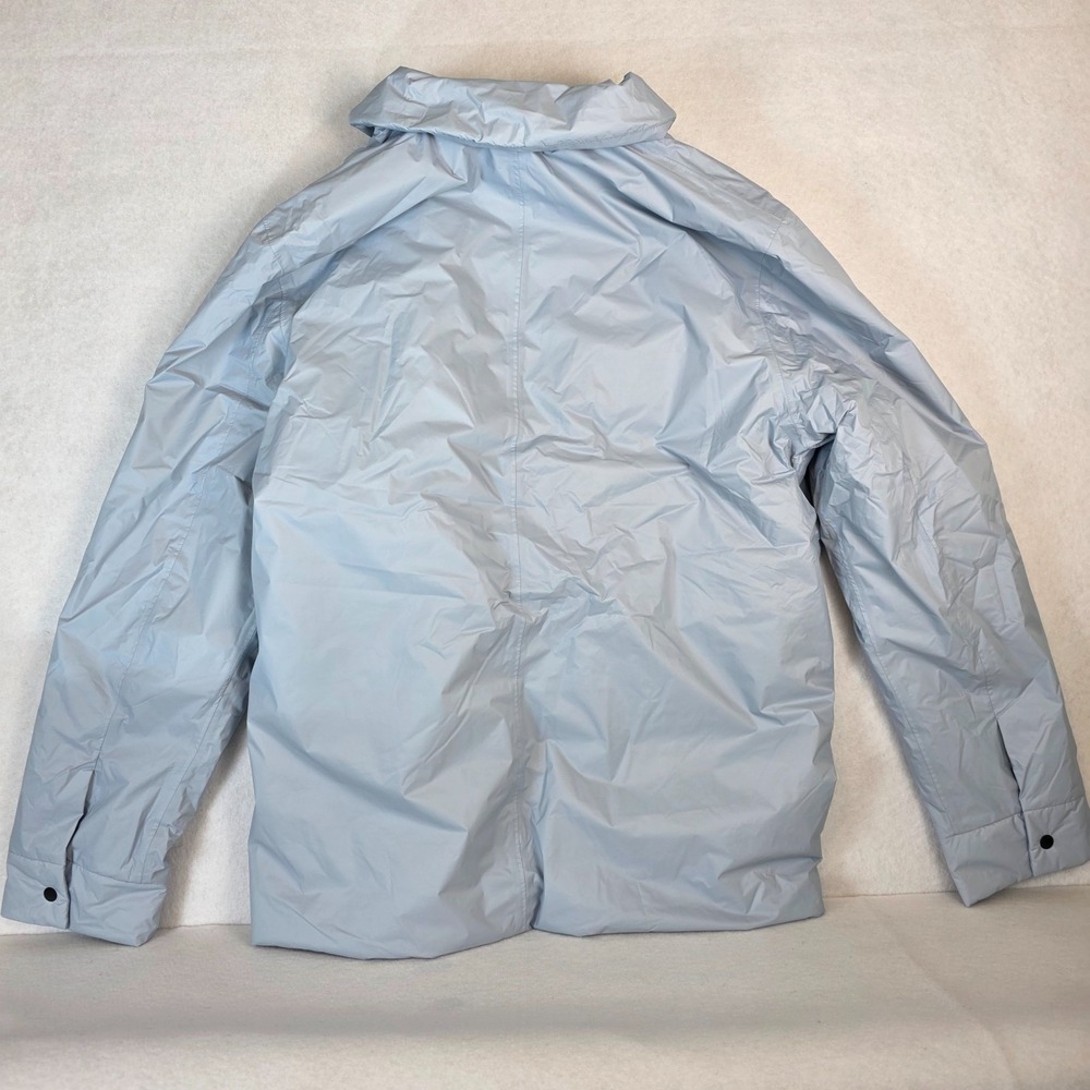 RAINS Fuse Overshirt 15520 Size L – Sky –NWT Men's Waterproof Lightweight Jacket - Picture 5 of 11